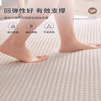 2026新款凉席地垫睡觉打地铺神器榻榻米床垫午睡垫冰丝席子软垫席