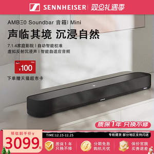 森海塞尔AMBEO Soundbar Mini 回音壁音响家庭影院杜比全景声蓝牙
