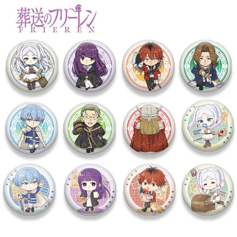 【葬送的芙莉莲徽章】菲伦 辛美尔动漫镭射星幻吧唧校园周边