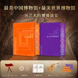 超大八开 最美世界博物馆 700余件艺术瑰宝超1500余张高清全彩插图艺术文物文博爱好者收藏鉴赏 最美中国博物馆 赠超大书架