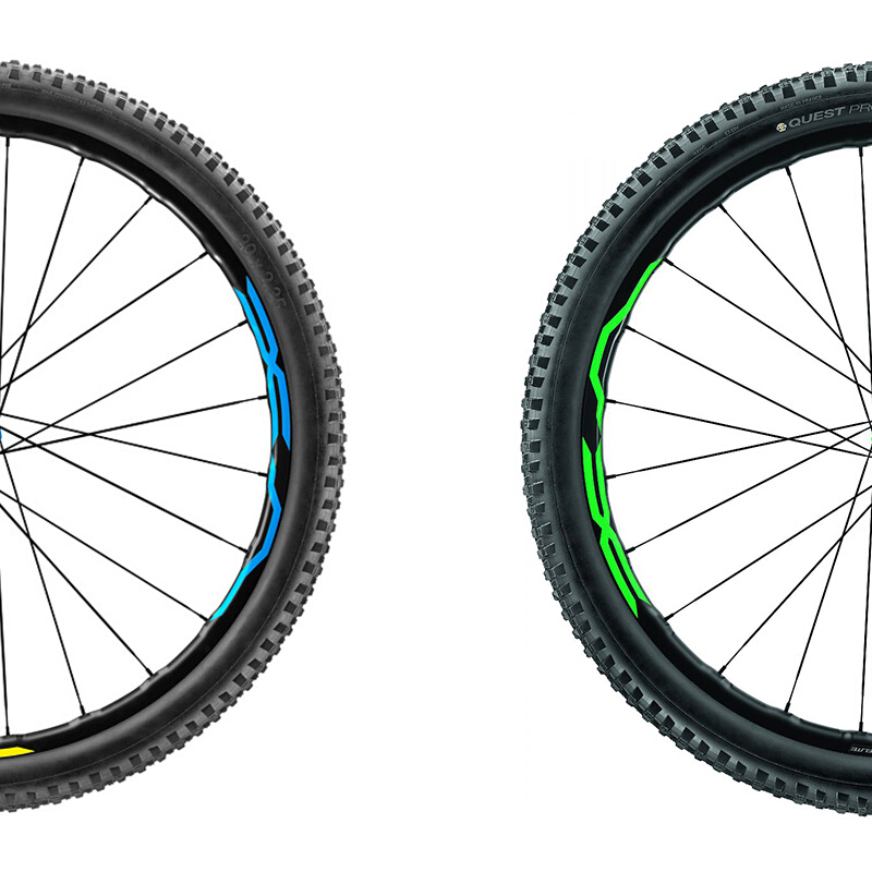 马维克XA山地车轮组贴纸单车防水自行车轮圈反光27.5/29寸定制