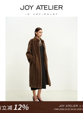 JOY5100 MOSCOW 莫斯科印象 芬兰saga进口皇冠天鹅绒水貂长款外套