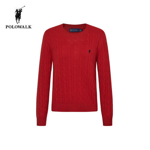 冬季女式羊毛衫圆领通勤百搭