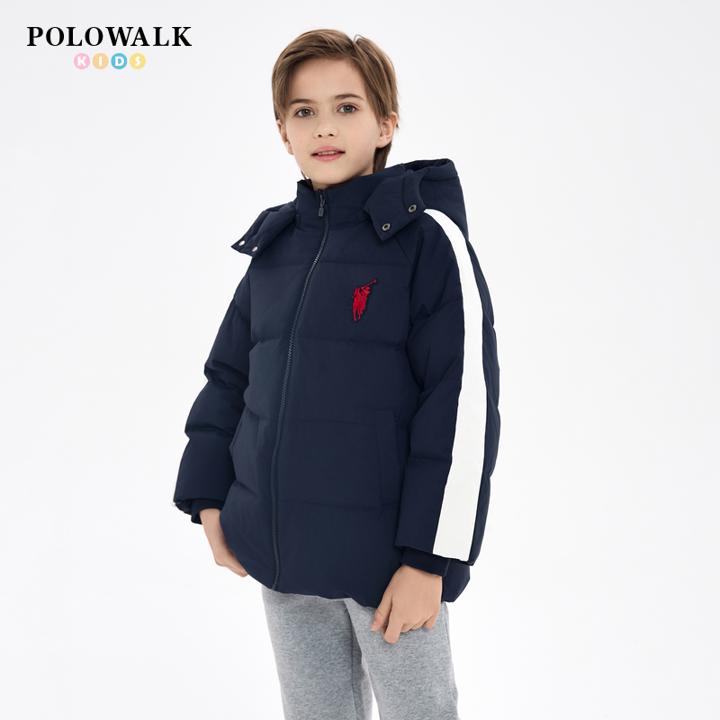 POLOWALK冬季男童羽绒服一手长