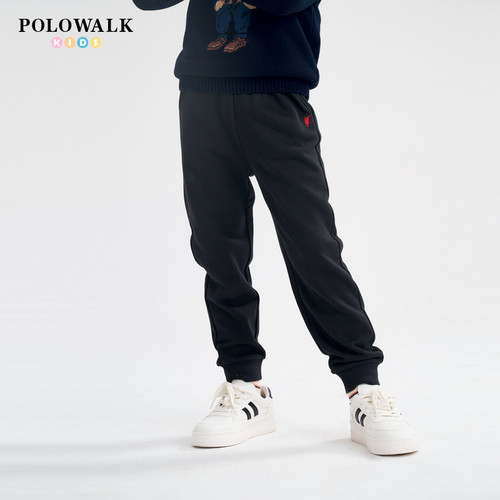 POLOWALK秋季儿童卫裤大毛圈