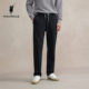 男式 POLOWALK男装 新品 直筒显瘦松紧腰休闲长裤 针织裤 2025秋冬裤