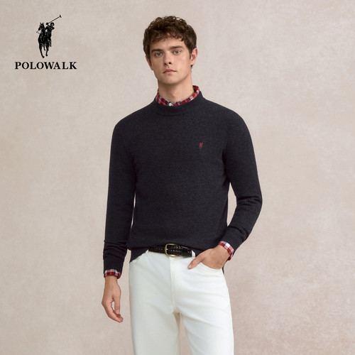 POLOWALK男式冬季羊毛衫