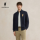 100%纯棉 商务立领男式 POLOWALK男装 新品 休闲外套 卫衣2025秋季