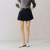POLOWALK女士百褶裙夏季 纯色百搭半身裙洋气减龄显瘦JK短裙 新款