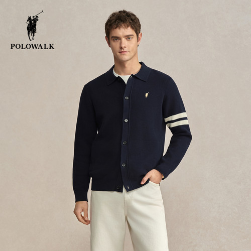 POLOWALK男式秋季针织衫
