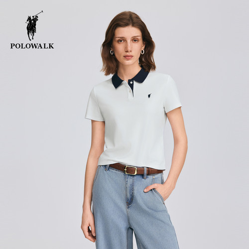 POLOWALK女式短袖T恤POLO