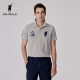新款 痞帅男夏季 休闲轻熟抗皱t恤宽松 polo衫 POLOWALK短袖