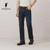POLOWALK春夏男式牛仔褲經(jīng)典直筒