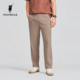 休闲裤 2026春夏裤 新品 POLOWALK男式 直筒松紧腰撞色抽绳休闲卫裤