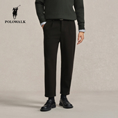 2025秋冬裤 简约百搭直筒休闲裤 新品 POLOWALK男装 男式 休闲裤 子男款
