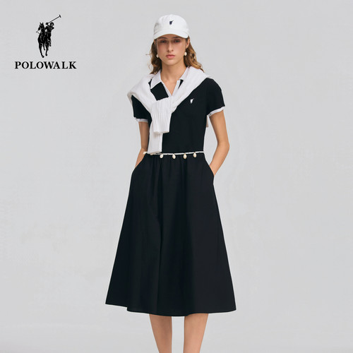 POLOWALKPOLO短袖针织裙