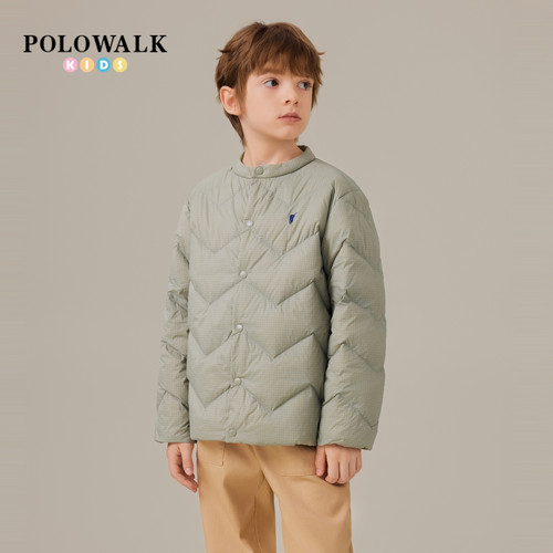 POLOWALK男童印花羽绒服
