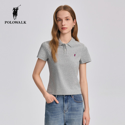 POLOWALK女式短袖POLO衫