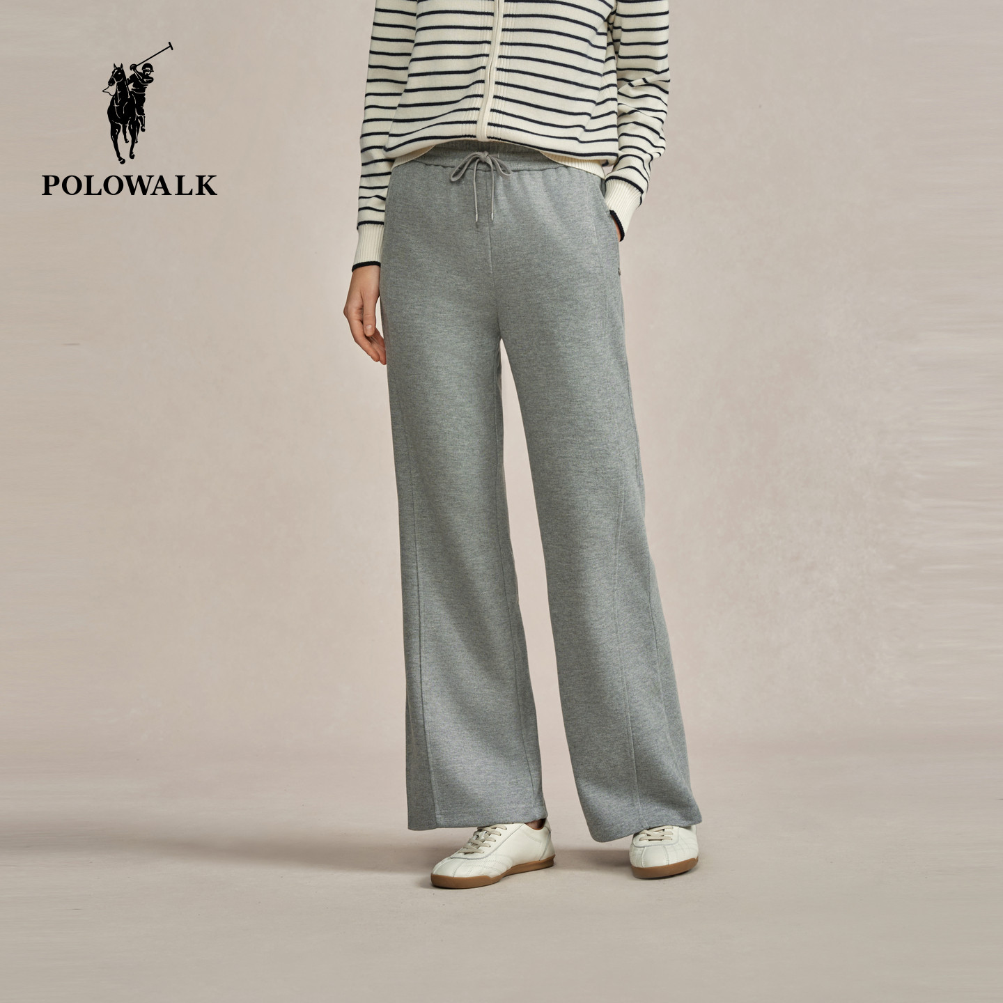 POLOWALK女装女式休闲裤2025秋冬裤新品休闲运动显瘦百搭