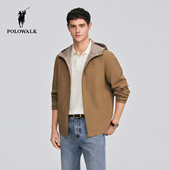 POLOWALK男式 立领连帽夹克外套 双面穿迷彩经典 夹克2026春季 新品