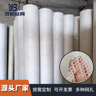 加厚白色塑平网台防坠网养阳殖漏粪网SQN料宠物防防逃网塑料养殖