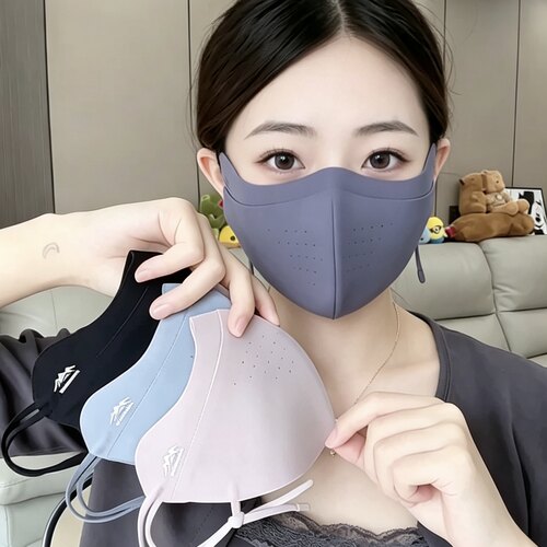 秋季新款防寒3D立体秋冬保暖口罩女高颜值透气孔护眼角款A2802