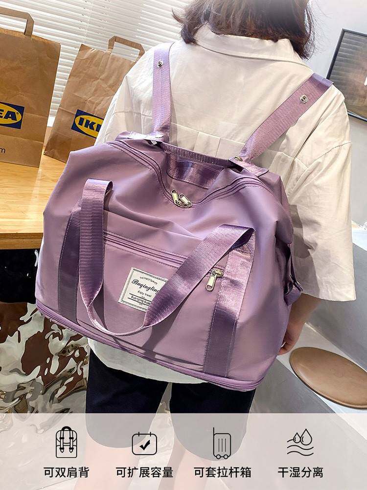 高中生住校行李包学生行李箱附加包大包女大容量出差旅游拉杆挂包