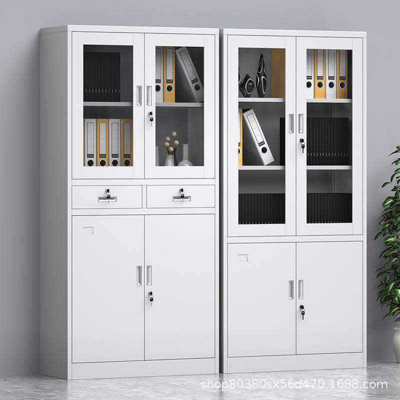 钢制加厚文件柜办公室铁皮柜员工凭证档案资料柜多门更衣柜碗柜,商业/办公家具,办公储物柜,淘宝优惠券,粉丝福利购,淘宝优惠卷