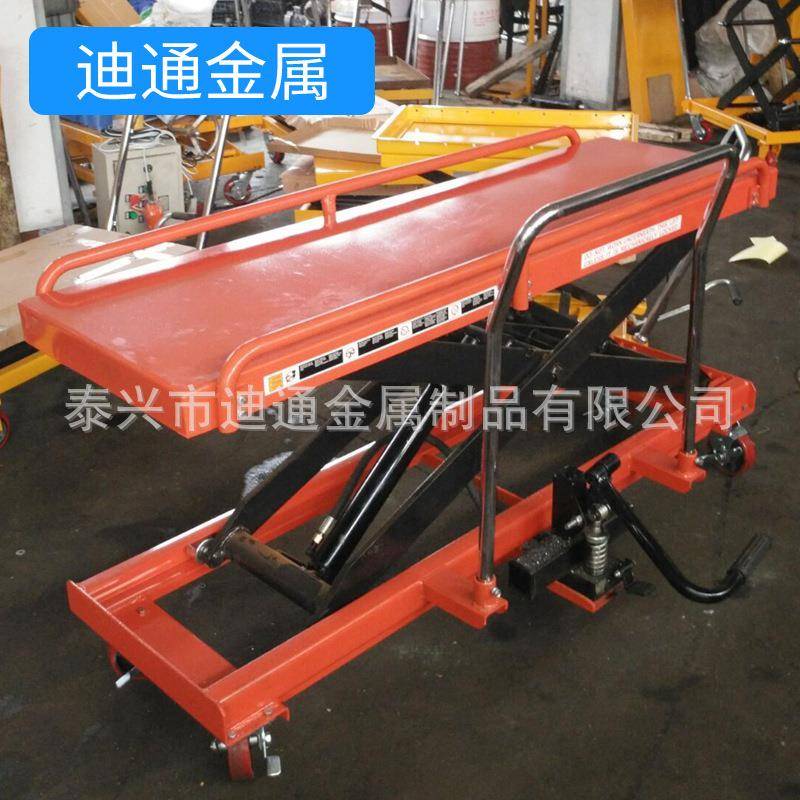厂家供应手动电动液压平台车移动升降车滚筒换模车