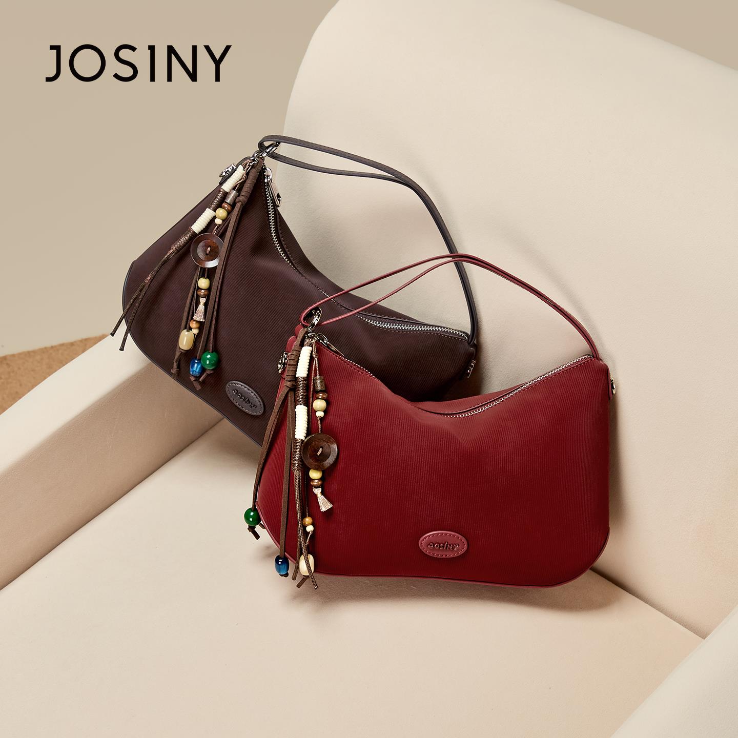 卓诗尼女包2025新款通勤时