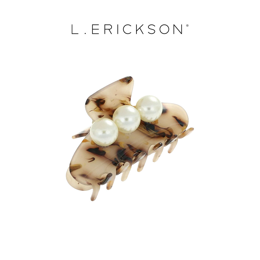 L. ERICKSON/莱丽克森醋酸珍珠抓夹 发夹头饰发饰,饰品/流行首饰/时尚饰品新,发饰,淘宝优惠券,粉丝福利购,淘宝优惠卷