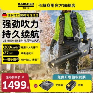 德国卡赫落叶吹风机吹雪机大功率吹叶机吹尘机工业用LB950 40BP