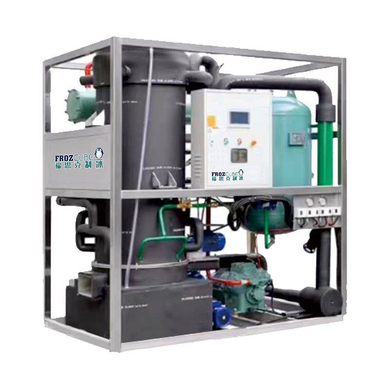 新品大型直冷式制冰机一键全自动脱冰制冰设备直冷式冰砖机冰条设