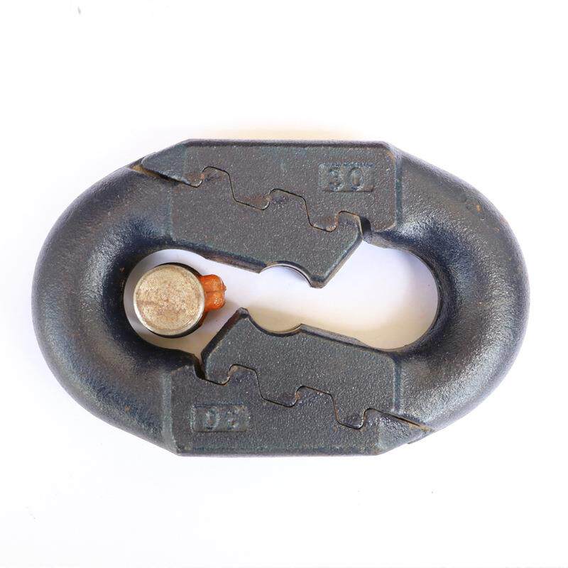 矿用刮板机圆环链用弧齿环22*86扁平环梯形锯齿环机械配件弧齿环