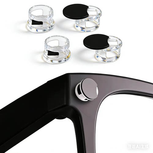 雷朋rayban meta眼镜遮光LED保护贴2粒装智能眼镜遮光不报错配件