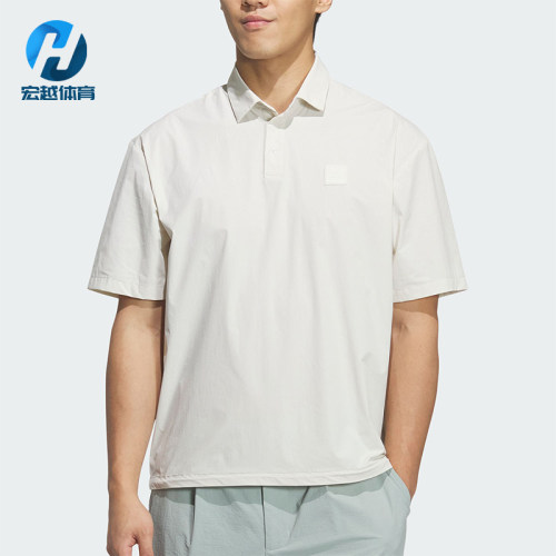 Adidas/阿迪达斯正品夏季男士高尔夫梭织经典短袖POLO衫KD0941