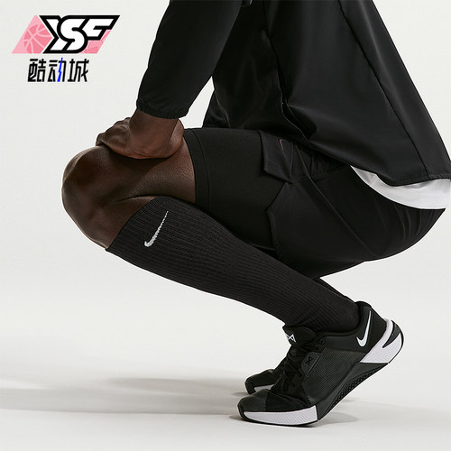 Nike/耐克正品EverydayElevated新款男经典运动长筒袜HQ8510-010