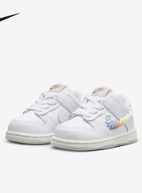Nike/耐克正品Dunk Low SE TDE婴童复古耐磨运动鞋FQ1924-100