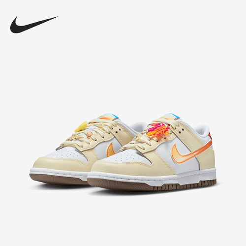 Nike/耐克正品Dunk Low GS女子大童低帮经典经典板鞋IB8891-191