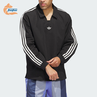 三叶草男女宽松休闲耐穿户外长袖 IY7379 阿迪达斯正品 Adidas