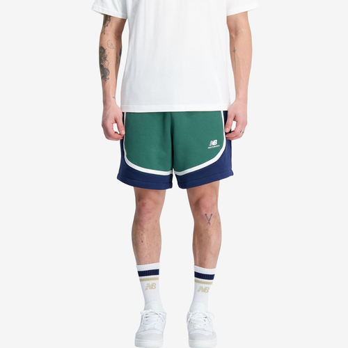 New Balance新百伦正品Team男拼接透气休闲短裤MS33590-TFN