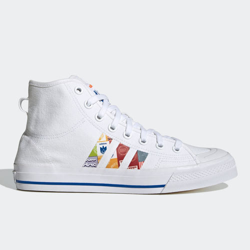 Adidas/阿迪达斯正品三叶草 NIZZA HI RF 男女运动板鞋GX2712