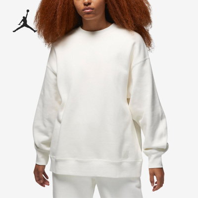 Nike/耐克正品Jordan 女子运动休闲圆领套头卫衣FB5117-133