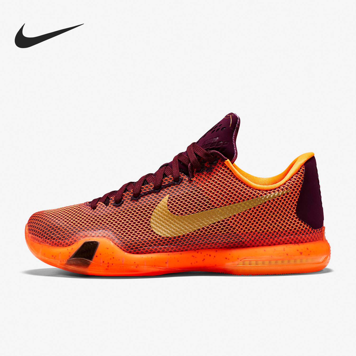 Nike/耐克正品Zoom Kobe 10男士低帮实战篮球鞋705317-676