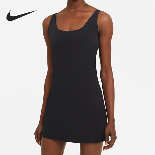 Nike/耐克正品夏季新款女子运动训练无袖连衣裙DA0156-010