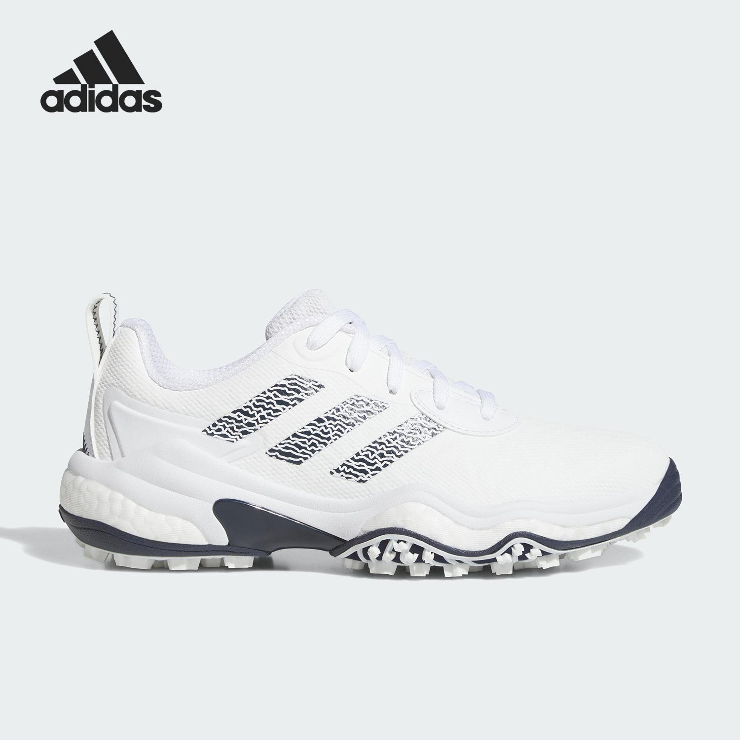Adidas/阿迪达斯正品2025新款女士系带运动耐磨高尔夫球鞋IH8504
