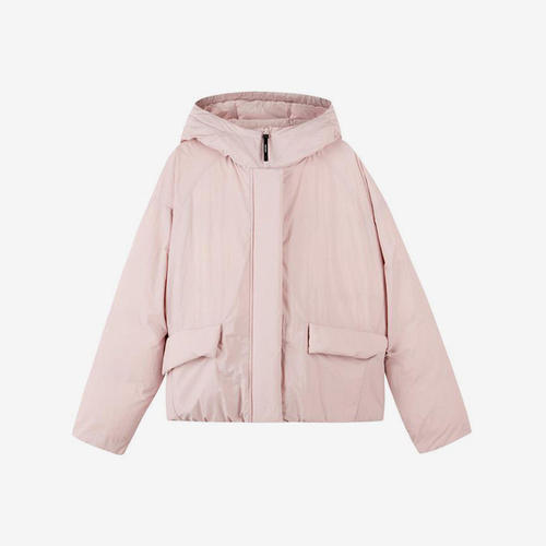 Skechers/斯凯奇正品冬季女子运动休闲保暖连帽羽绒服 L422W043