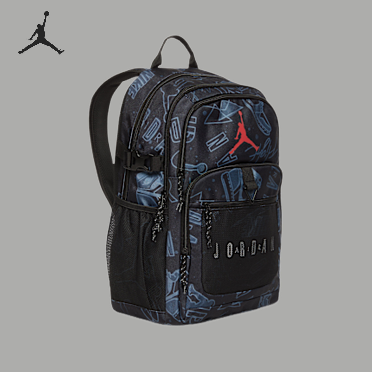 Nike/耐克正品JORDAN男女大容量经典户外收纳双肩包IQ5331-010