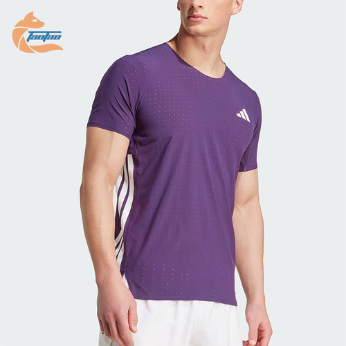 Adidas/阿迪达斯正品ADIZERORUNINGT-SHIRT男经典短袖T恤JV7171
