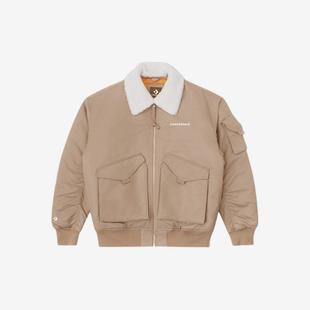 Converse/匡威正品2025新款男子梭织翻领夹克外套10026921-A01